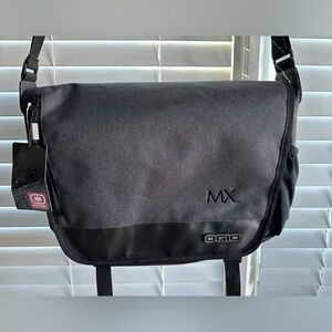 OGIO MX Black and Gray Messenger Bag